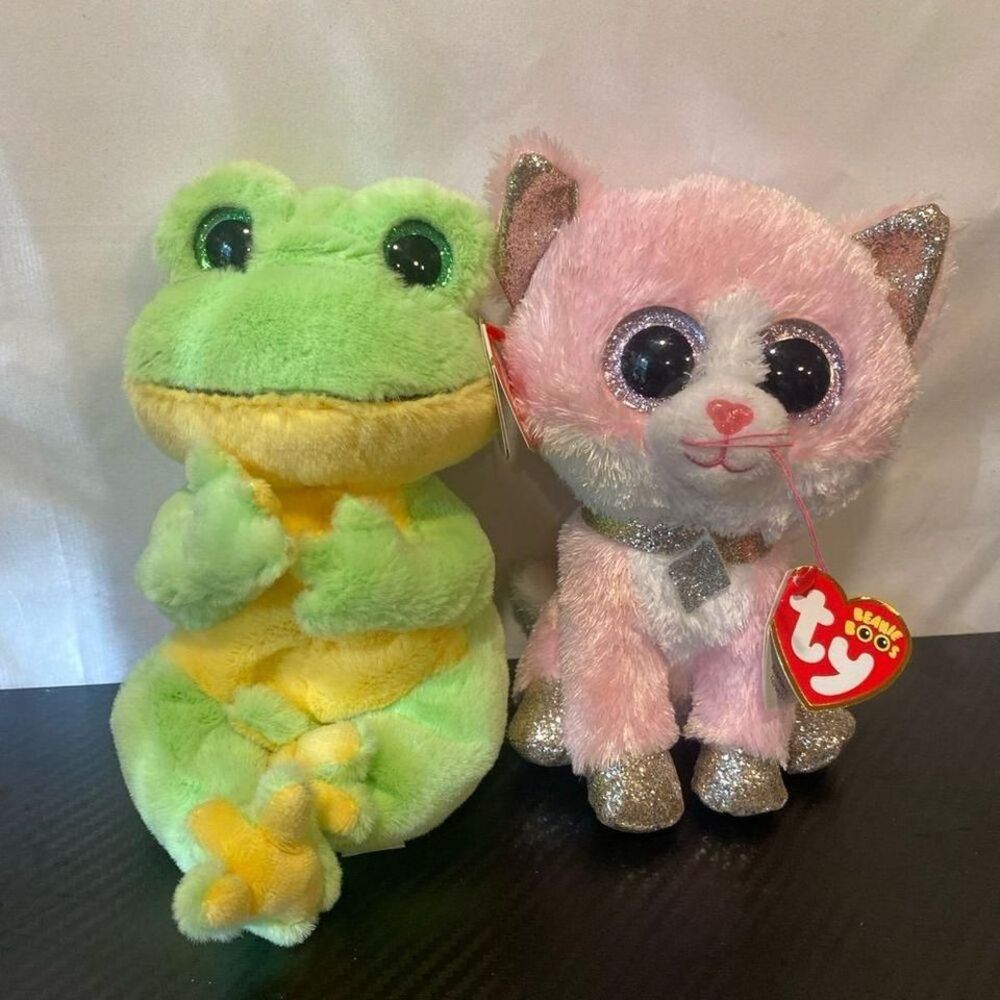 Ty Beanie Boo‎ Fiona and Beanie Bellies Snapper